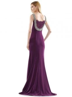 Marsoni By Colors - M177 Beaded Bateau Mermaid Gown 20 Marsoni By Colors - M177 Beaded Bateau Mermaid Gown