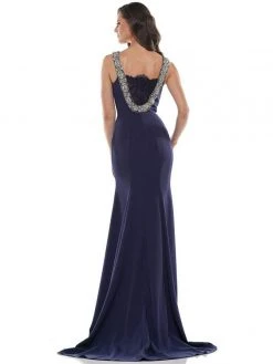 Marsoni By Colors - M177 Beaded Bateau Mermaid Gown 19 Marsoni By Colors - M177 Beaded Bateau Mermaid Gown