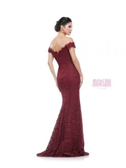 Marsoni By Colors - M221 Lace Off-Shoulder Sheath Dress 7 Marsoni By Colors - M221 Lace Off-Shoulder Sheath Dress