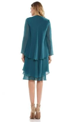 Marsoni By Colors - M307 V-Neck Sheath Knee-Length Dress 18 Marsoni By Colors - M307 V-Neck Sheath Knee-Length Dress