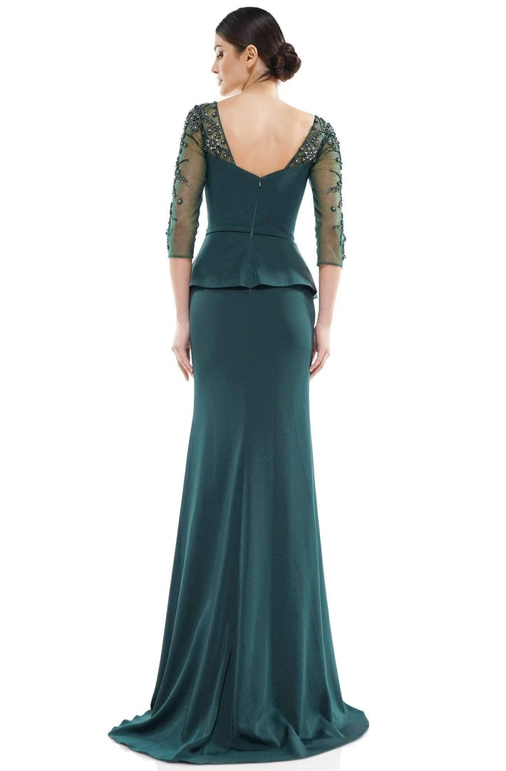 Marsoni By Colors - MV1037 Embellished Sweetheart Trumpet Dress 4 Marsoni By Colors - MV1037 Embellished Sweetheart Trumpet Dress