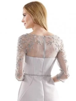 Marsoni By Colors - MV1061 V-Neck Illusion Cocktail Dress 31 Marsoni By Colors - MV1061 V-Neck Illusion Cocktail Dress