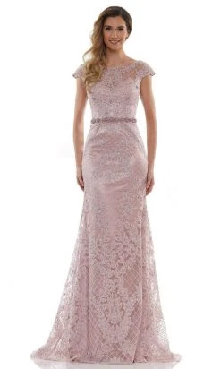 Marsoni By Colors - MV1120 Bateau Trumpet Evening Dress 8 Marsoni By Colors - MV1120 Bateau Trumpet Evening Dress