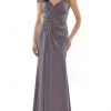 Marsoni By Colors - MV1133 Crystal Beaded Sheath Gown 1 Marsoni By Colors - MV1133 Crystal Beaded Sheath Gown