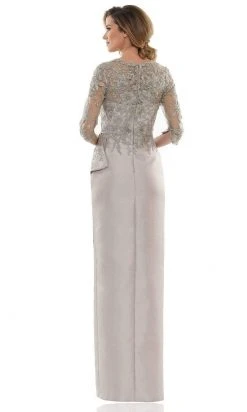 Marsoni By Colors - MV1134 V-Neck Fitted Evening Dress 15 Marsoni By Colors - MV1134 V-Neck Fitted Evening Dress