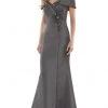 Marsoni By Colors - MV1140 Off Shoulder Trumpet Evening Dress 2 Marsoni By Colors - MV1140 Off Shoulder Trumpet Evening Dress