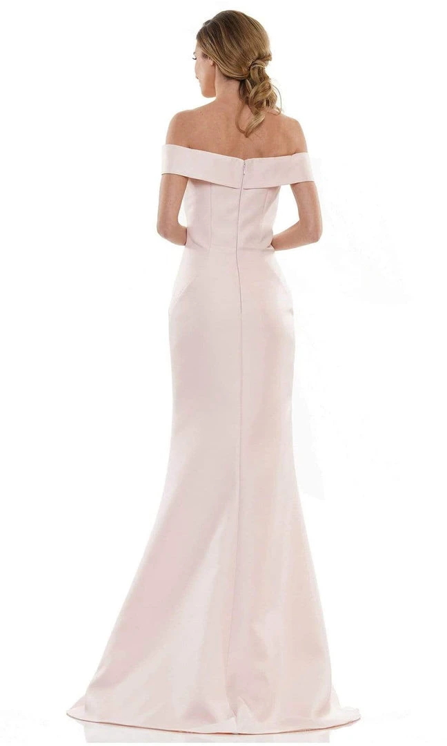 Marsoni By Colors - MV1142 Off Shoulder Mermaid Evening Dress 4 Marsoni By Colors - MV1142 Off Shoulder Mermaid Evening Dress