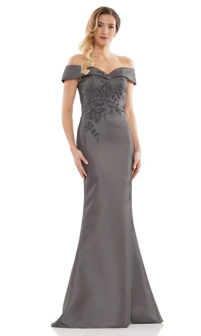 Marsoni By Colors - MV1142 Off Shoulder Mermaid Evening Dress 13 Marsoni By Colors - MV1142 Off Shoulder Mermaid Evening Dress