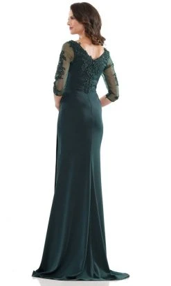 Marsoni By Colors - MV1146 Formal Pleated Bod Sheath Gown