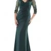 Marsoni By Colors - MV1146 Formal Pleated Bod Sheath Gown 2 Marsoni By Colors - MV1146 Formal Pleated Bod Sheath Gown