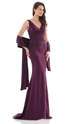 Marsoni By Colors - MV1147 Sleeveless Fitted Sheath Gown