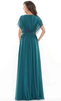 Marsoni By Colors MV1156 - Jeweled Chiffon Formal Dress