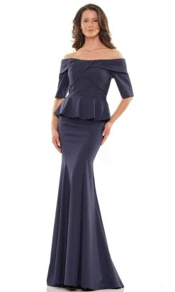 Marsoni By Colors MV1164 - Off Shoulder Mermaid Long Dress 8 Marsoni By Colors MV1164 - Off Shoulder Mermaid Long Dress