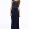 MGNY By Mori Lee - 72104 Beaded Scoop A-Line Dress 2 MGNY By Mori Lee - 72104 Beaded Scoop A-Line Dress
