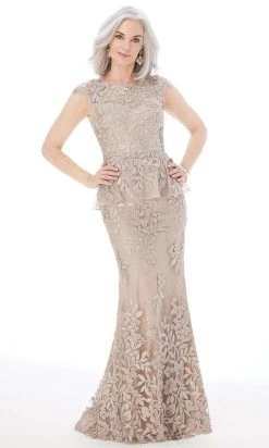 MGNY By Mori Lee - 72230 Lavish 3D Floral Appliques Mermaid Gown 16 MGNY By Mori Lee - 72230 Lavish 3D Floral Appliques Mermaid Gown