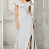 MGNY By Mori Lee - 72406 Off Shoulder A-Line Evening Dress 2 MGNY By Mori Lee - 72406 Off Shoulder A-Line Evening Dress