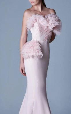 MNM COUTURE - G1091 Ruffled Sweetheart Mermaid Dress 6 MNM COUTURE - G1091 Ruffled Sweetheart Mermaid Dress