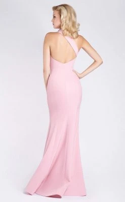MNM COUTURE - M0003 Asymmetric One Shoulder Mermaid Gown