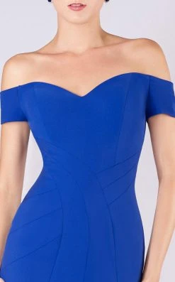 MNM COUTURE - M0005 Seam Sculpted Crepe Mermaid Gown 7 MNM COUTURE - M0005 Seam Sculpted Crepe Mermaid Gown