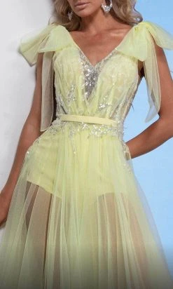 MNM COUTURE M0080 - Embellished A-Line Prom Dress 8 MNM COUTURE M0080 - Embellished A-Line Prom Dress