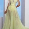 MNM COUTURE M0080 - Embellished A-Line Prom Dress 2 MNM COUTURE M0080 - Embellished A-Line Prom Dress