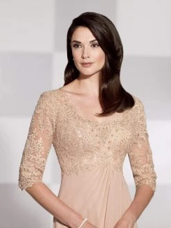 Mon Cheri - 115617 Lace Floral Evening Dress