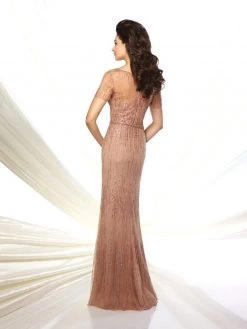 Mon Cheri - 116933 Beaded Bateau Ddress