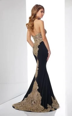 Mon Cheri Embellished Sweetheart Dress 217831 7 Mon Cheri Embellished Sweetheart Dress 217831