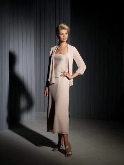 Mon Cheri Four-Piece Charmeuse Set In Stone 111673 - 1 Pc Navy In Size 6 Available 8 Mon Cheri Four-Piece Charmeuse Set In Stone 111673 - 1 Pc Navy In Size 6 Available