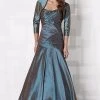 Mon Cheri - Long Dress In Patina 212673 2 Mon Cheri - Long Dress In Patina 212673
