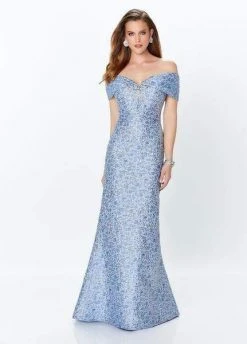 Mon Cheri - Off-Shoulder Trumpet Evening Dress 119955