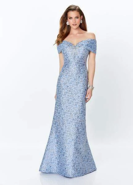 Mon Cheri - Off-Shoulder Trumpet Evening Dress 119955 3 Mon Cheri - Off-Shoulder Trumpet Evening Dress 119955