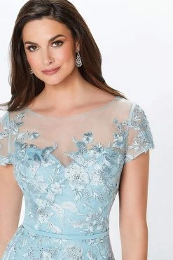 Montage By Mon Cheri - 119945 Embroidered Floral A-Line Gown 14 Montage By Mon Cheri - 119945 Embroidered Floral A-Line Gown