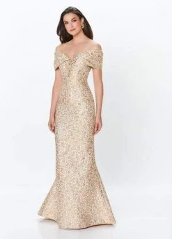 Montage By Mon Cheri - 119955 Off-Shoulder Trumpet Gown