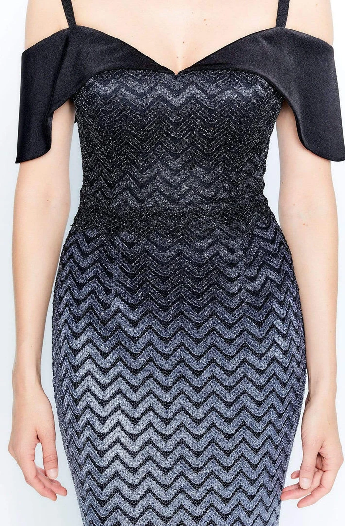 Montage By Mon Cheri - 120908 Metallic Ombre Sheath Dress 6 Montage By Mon Cheri - 120908 Metallic Ombre Sheath Dress