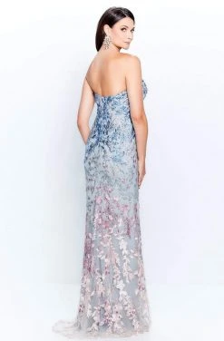 Montage By Mon Cheri - 120911 Embroidered Strapless Sheath Dress 10 Montage By Mon Cheri - 120911 Embroidered Strapless Sheath Dress