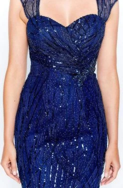 Montage By Mon Cheri - 120915 Sequined Lace Sweetheart Sheath Dress 11 Montage By Mon Cheri - 120915 Sequined Lace Sweetheart Sheath Dress