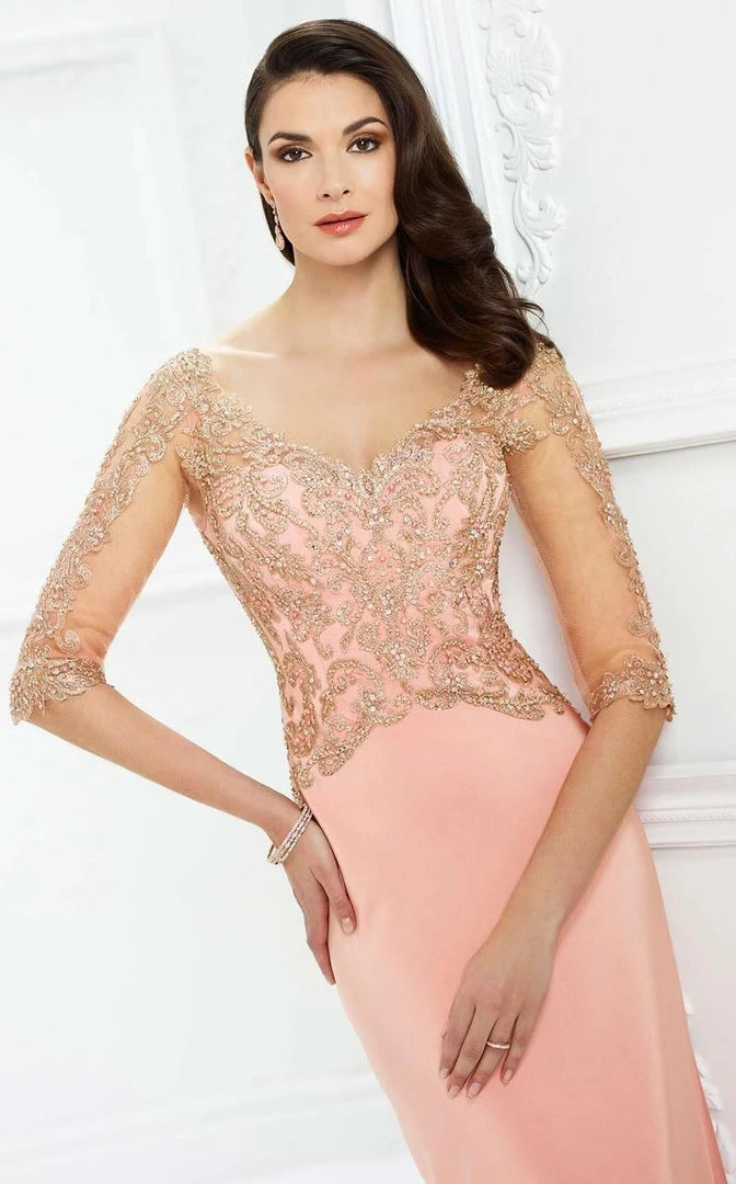 Montage By Mon Cheri - 217950 Divinely Beaded Sheath Dress 7 Montage By Mon Cheri - 217950 Divinely Beaded Sheath Dress