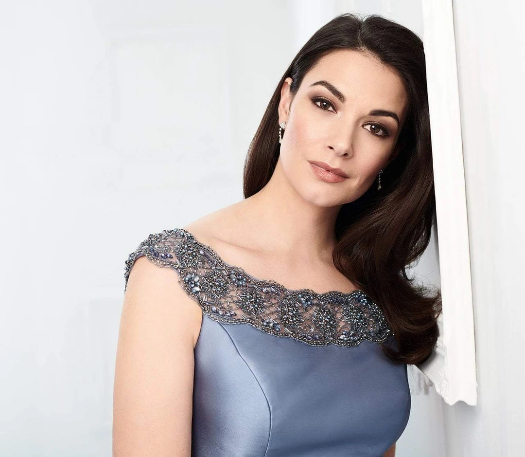 Montage By Mon Cheri - 218920 Beaded Bateau Mikado Trumpet Dress 7 Montage By Mon Cheri - 218920 Beaded Bateau Mikado Trumpet Dress