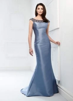 Montage By Mon Cheri - 218920 Beaded Bateau Mikado Trumpet Dress 11 Montage By Mon Cheri - 218920 Beaded Bateau Mikado Trumpet Dress