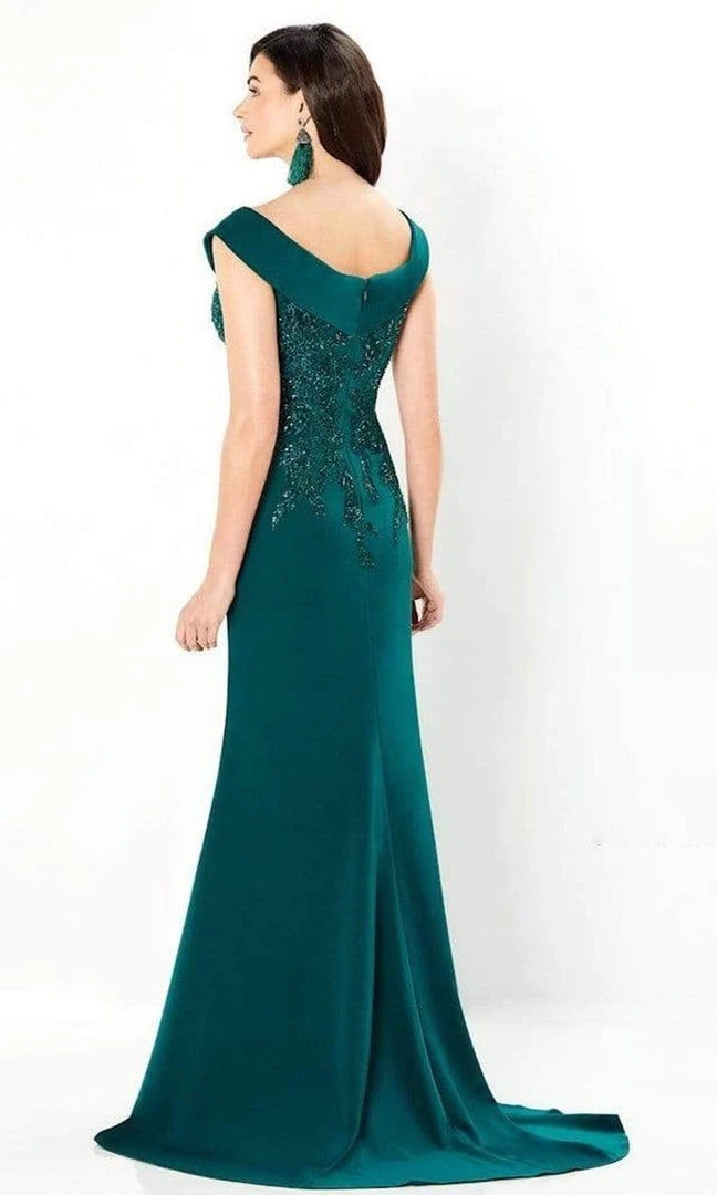Montage By Mon Cheri - 220932 V-Neck Evening Dress 4 Montage By Mon Cheri - 220932 V-Neck Evening Dress