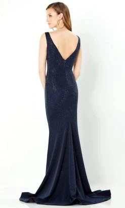 Montage By Mon Cheri - 220950 Embellished Bateau Neck Gown