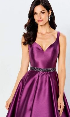 Montage By Mon Cheri - 220954 Sleeveless V-Neck Gown 13 Montage By Mon Cheri - 220954 Sleeveless V-Neck Gown