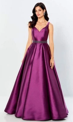 Montage By Mon Cheri - 220954 Sleeveless V-Neck Gown 12 Montage By Mon Cheri - 220954 Sleeveless V-Neck Gown