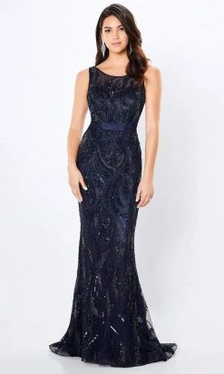 Montage By Mon Cheri - 221965 Bedazzled Sheath Evening Gown 7 Montage By Mon Cheri - 221965 Bedazzled Sheath Evening Gown