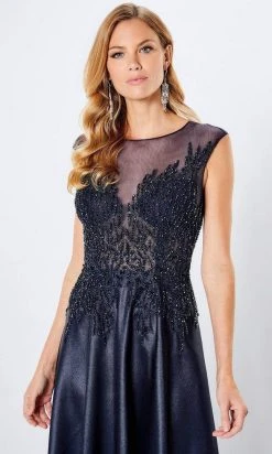 Montage By Mon Cheri - 221967 Illusion Scoop A-Line Dress 7 Montage By Mon Cheri - 221967 Illusion Scoop A-Line Dress