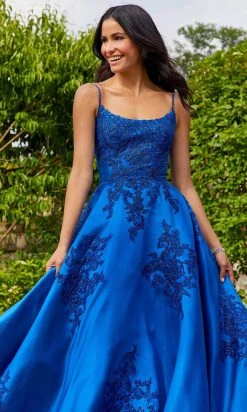 Mori Lee 47056 - Sleeveless Scoop Neck Prom Dress