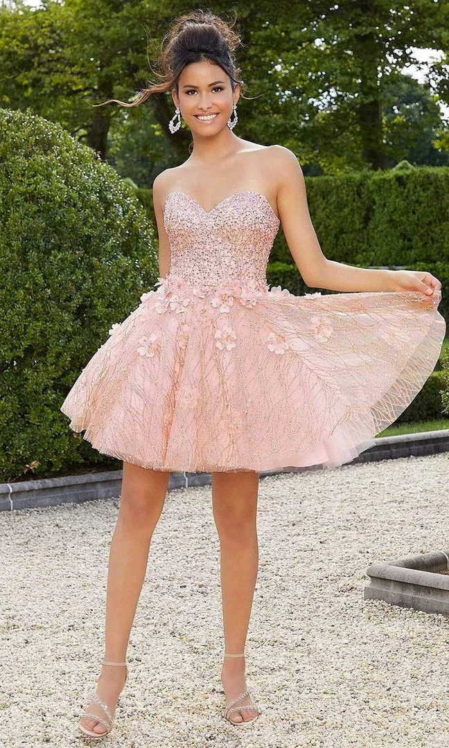 Mori Lee - 9564 Crystal Beaded Sweetheart A-Line Dress 3 Mori Lee - 9564 Crystal Beaded Sweetheart A-Line Dress