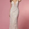 Nox Anabel Bridal JE915 - Beaded Lace Bridal Gown