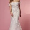 Nox Anabel Bridal JS924 - Corset Lace Bridal Gown 1 Nox Anabel Bridal JS924 - Corset Lace Bridal Gown